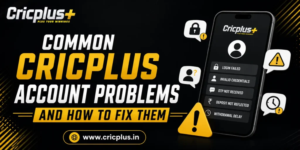 Common Cricplus Account Problems and How to Fix Them