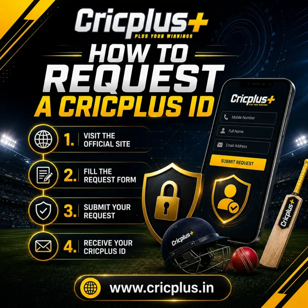 How to Request a Cricplus ID
